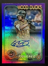 2024 Topps Pro Debut Baseball Gleider Figuereo Auto Purple Foil /299