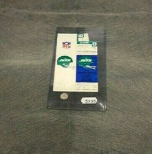 1982 NEW YORK JETS NFL FOOTBALL TICKET STUB RARE AFC CHAMPIONSHIP SHEA STADIUM