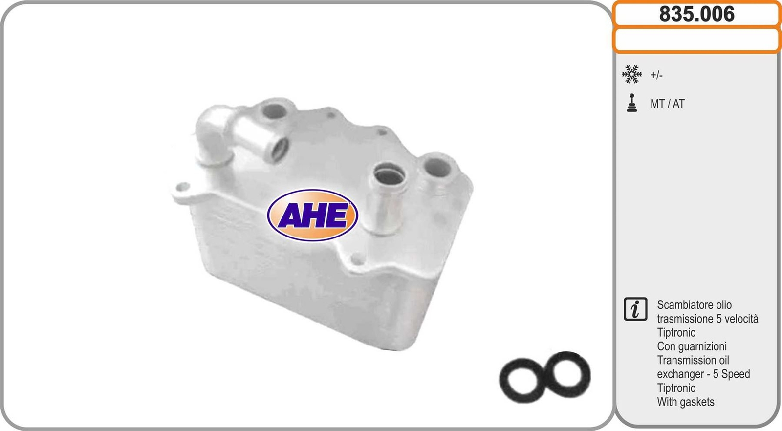 Radiateur d'huile Porsche 911 Carrera 3.4 et 3.6 finition premium anti-corrosion