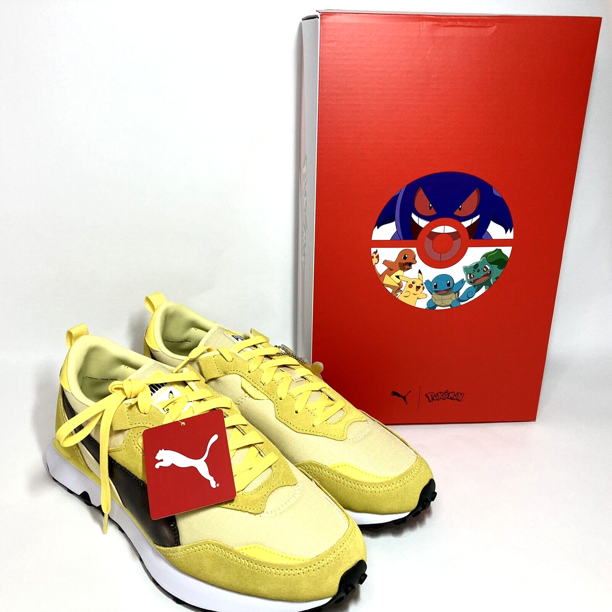 ポケバイ Puma X Pokemon 'Pikachu' Rider FV Shoes Empire Yellow-Pale Lemon