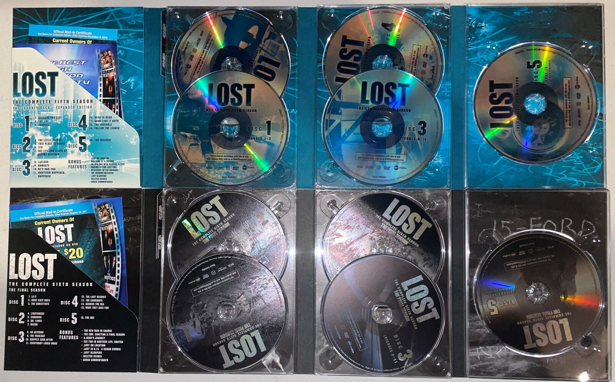LOST DVD シーズン1〜6 セット Lost Complete Series Seasons 1-6 Dvd Set Brand New Sealed | eBay