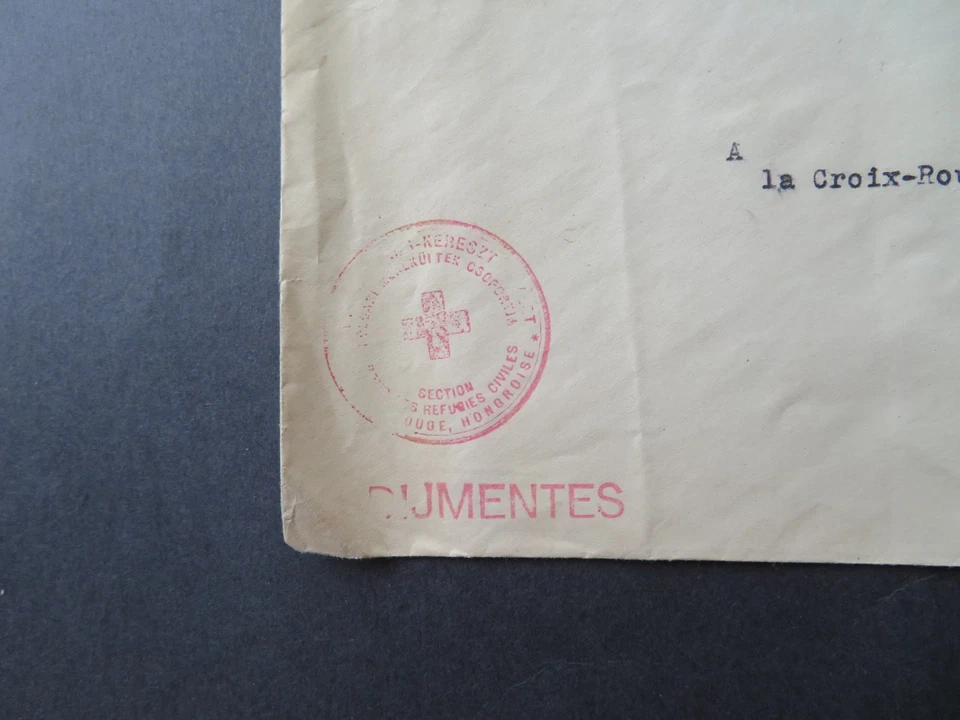 罗马尼亚 1940 年红十字战俘封面瑞士 - Z8076 — 第 2/4 张图片