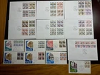 ITALY 1980-1984 - CASTLES OF ITALY, in quartz on FDC FILAGRANO