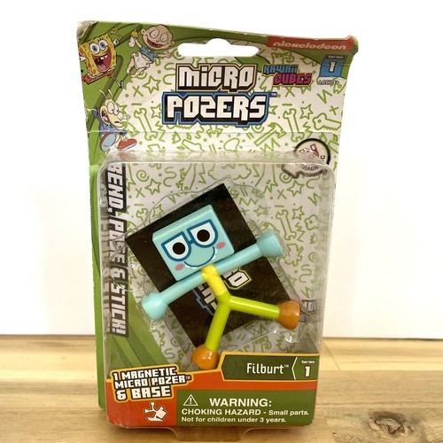 Sponge Bob Square Pants Magnetic Micro Pozers Series 1 Set Of 4 - Picture 6 of 9
