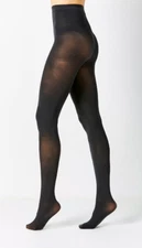 Urban Outfitters 120 Denier Basic Opaque Black Tights - S/M M/L