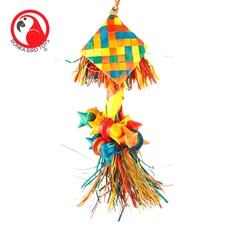 03331 Large Rattle Piñata parrot cage african grey amazon Conure