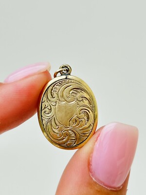 9ct Gold Locket For Hair Lock Gold Hair Locket Sales