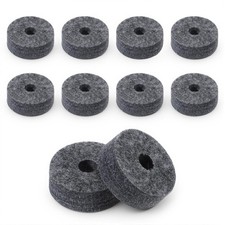 Soft Cymbal Stand Felt Washer 10 Pcs Round Replacement for.