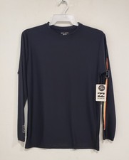BILLABONG Youth D BAH Long Sleeve Rash Shirt - BLK - Size 14 - NWT