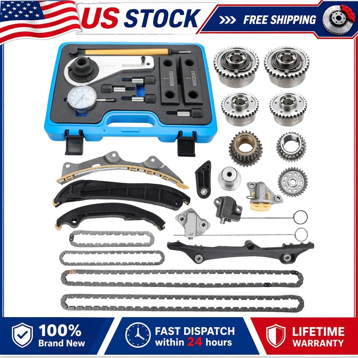 Maserati Ghibli 2014-2016 Vvt actuators Set