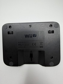 Genuine OEM Nintendo Wii U Gamepad Black Charge Dock Cradle WUP-014 Tested!