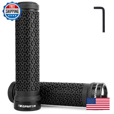 GPMTER Bike Handlebar Grips Lock-On BMX Mountain MTB Cruiser Folding Soft Rubber