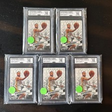5 Prized Legend Stephen Curry Cards Graded 10