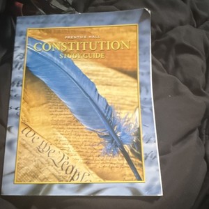 Prentice Hall Magruder's Constitution Study Guide Dr. Compston 2003 110p
