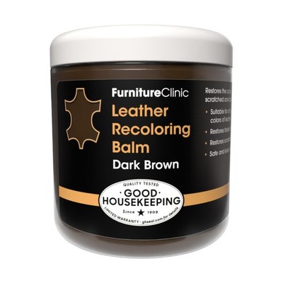 The Original Leather Recoloring Balm by Furniture Clinic - Dark Brown Leather...