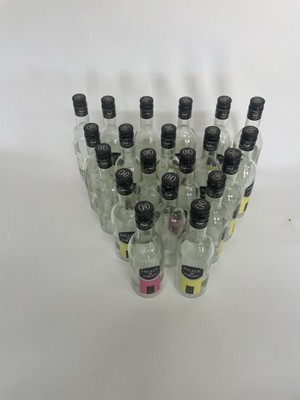 20 x kleine Weinflaschen 187ml Klarglas leer Home Brew Upcycling Basteln