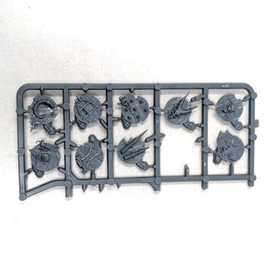 WFB Beastmen Bestigor Beastmen Gor Schild Arm x9