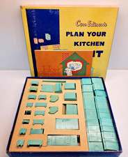 Vintage 1950s Con Edison Plan your Kitchen Ki...