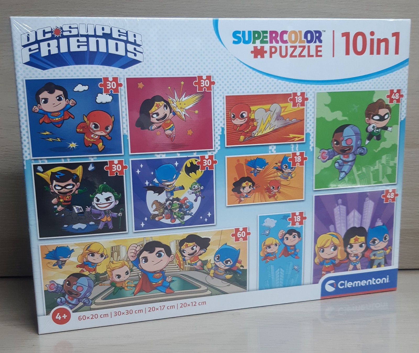 DC Comics Jigsaw Puzzle 10 In 1