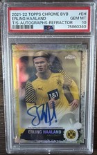 2021-22 Topps Chrome Borussia Dortmund Team Set Soccer Cards - Checklist Added 14