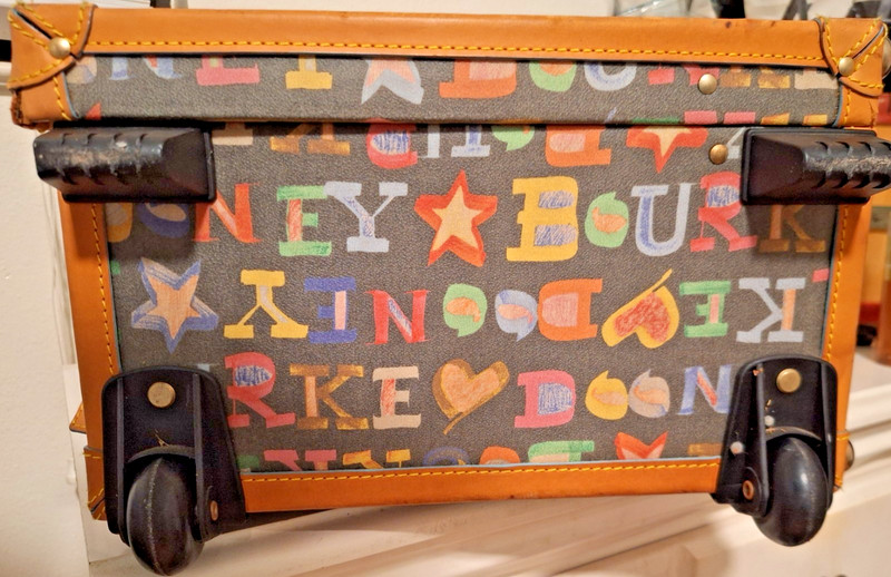 Vintage Dooney & Bourke Rolling Suitcase
