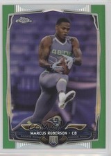 2014 Topps Chrome Green Refractor Marcus Roberson #190 2k3