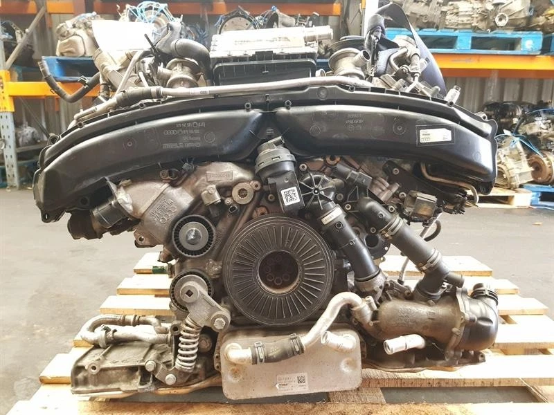 2011-2015 MK4 C7 PRE FL AUDI RS6 ПОЛНЫЙ ДВИГАТЕЛЬ 4.0 V8 БЕНЗИНА CRDB 75K МИЛЬ - Изображение 2 из 4