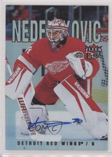2021-22 Upper Deck Fleer Ultra Silver Rainbow Foil Alex Nedeljkovic #76 Auto 8tn