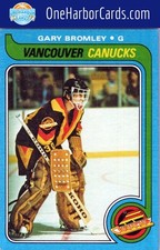1979-80 Topps Vancouver Canucks #167 Gary Bromley