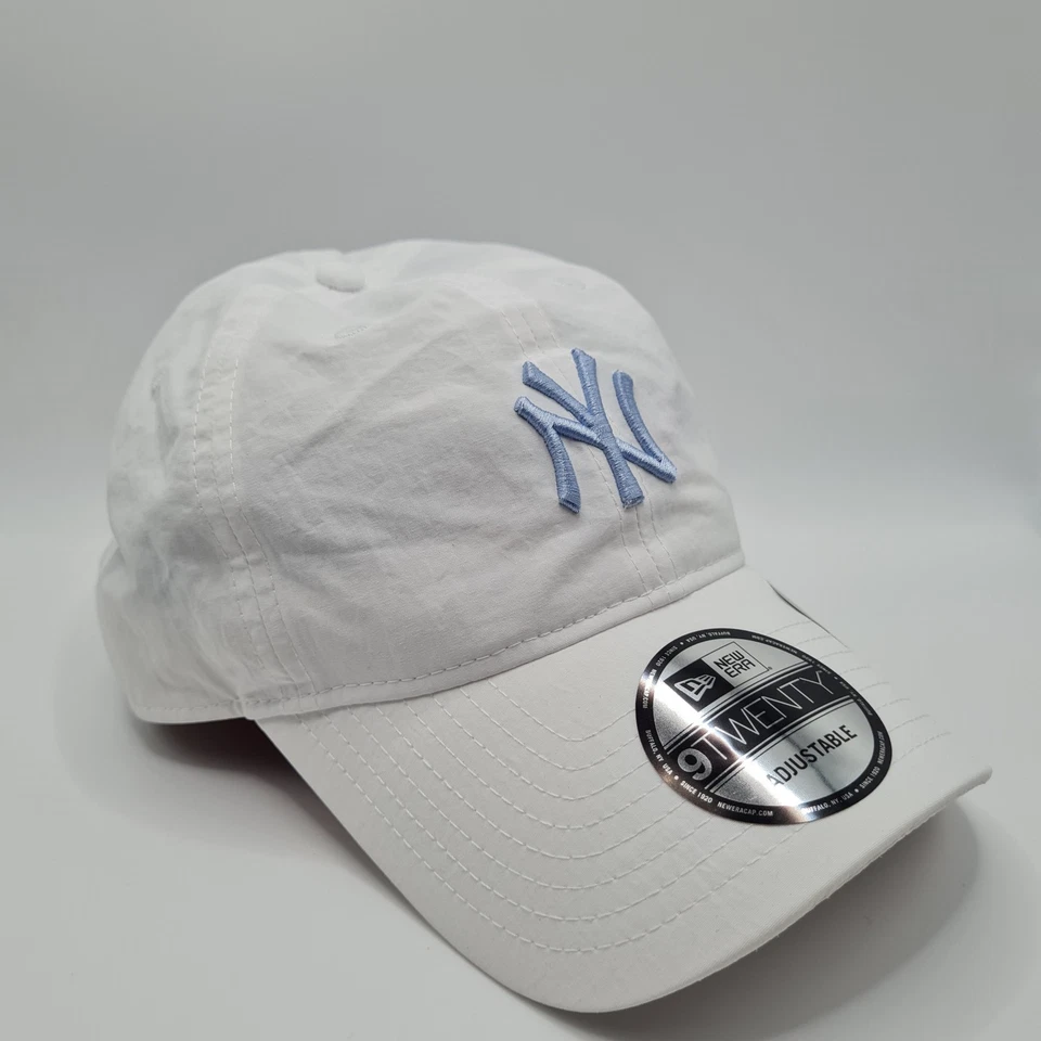 Casquette à bretelles réglable New York Yankees blanche recyclée New Era... - Photo 3/4