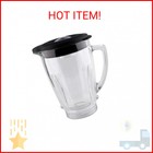 Joyparts Replacement Glass Jar With Lid - Compatible With Oster Pro 1200 Blender, 6-Cup Capacity - View #3