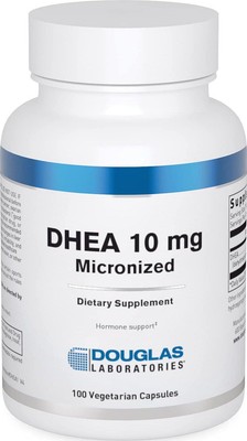 Douglas Laboratories DHEA 10 mg Capsules - Micronized - Supports Hormone Brain,