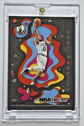 Jayson Tatum 2021-22 Panini NBA Hoops Zero Gravity INSERT #6 Boston Celtics