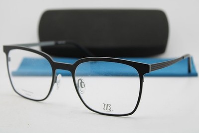 NEW JOS ESCHENBACH 981097 10 BLACK BLUE GUNMETAL AUTHENTIC EYEGLASSES 56-21