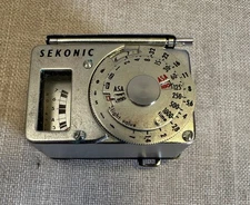 Vintage Sekonic LC-2 Camera Shoe Mount Clip-On Light Meter - All Metal - Japan