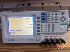GW INSTEK PRECISION LCR METER 20Hz to 10MHz LCR-8110G