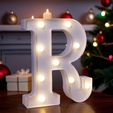 TEHIBIEN LED Light Up Marquee Letters, Battery Powered Decorative LED Letter ...