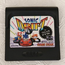 Sonic Drift: Sega Game Gear Cartridge GG NTSC-J Japan 🇬🇧 UK Post