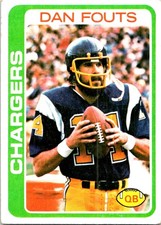 1978 Topps - Dan Fouts #499 - Excellent
