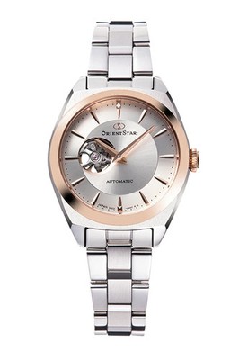 ORIENT Star RK-ND0101S Contemporary Semi Skeleton Diamond SS Ladies JDM R8108095
