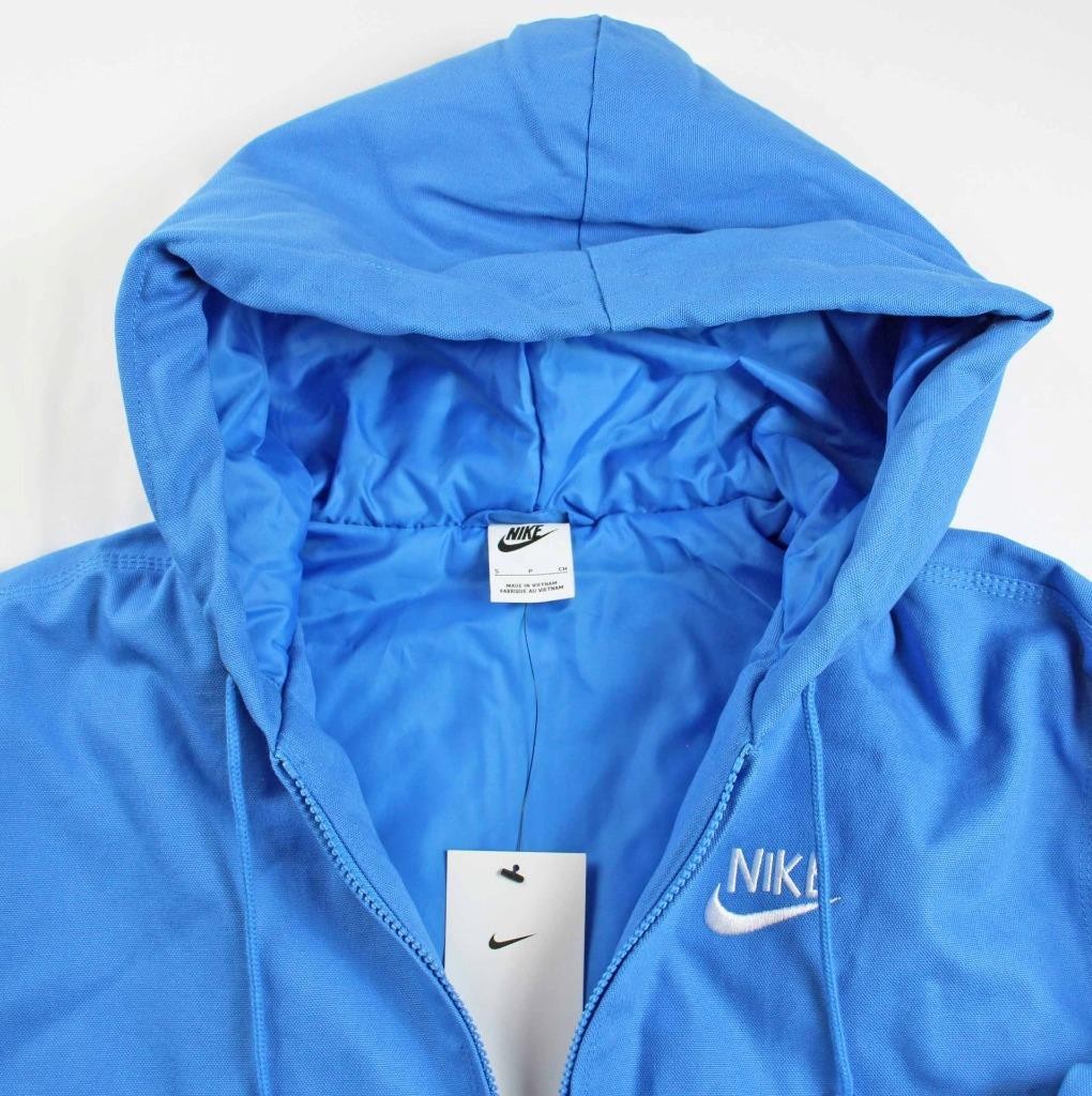 SACAI X NIKE Nike Uomo S Have a Nike Day Jacket Cappotto Isolato Foderato Cappuccio Invernale Blu $155NUOVO