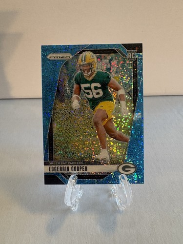 2024 Panini Prizm - Rookies Edgerrin Cooper #331 Blue Sparkle Prizm /96 (RC) (J)