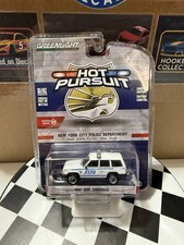 Hot Pursuit New York City Police Department 1997 Jeep Cherokee 1/64 Diecast