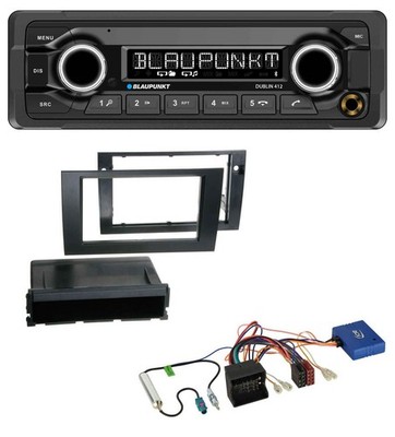 Blaupunkt MP3 Bluetooth USB CAN-Bus Autoradio für Audi A4 Quadlock B6 B7 2001-20