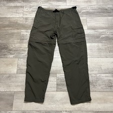 REI Convertible Hiking Pants Mens XL 38x34 Cargo Half Leg Zip Outdoors UPF