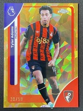 Tyler Adams 2025-26 Topps Chrome Sapphire Premier League Gold Sapphire /50 #2
