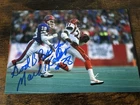Buffalo Bills MARK KELSO Signed 4x6 Photo NFL AUTOGRAPH