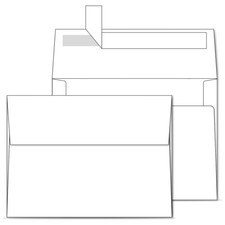 A7 White Envelopes 1000 Pack - Self-Seal Bulk