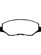 EBC 13-15 For Acura ILX 1.5 Hybrid Yellowstuff Front Brake Pads (DP41655R)