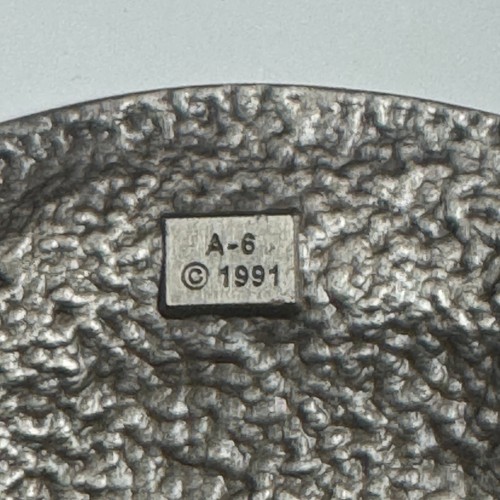 Siskiyou Carpenter Belt Buckle 1991 Pewter Hammer Saw Tape Measure Tool Design - Picture 3 of 11